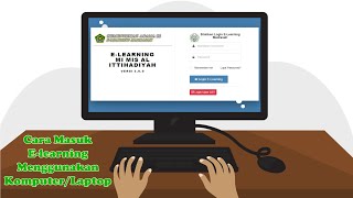 Cara Masuk E-learning Menggunakan Laptop/Komputer