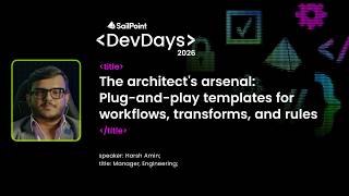 The architect's arsenal: Plug-and-play templates for workflows, transforms, and rules