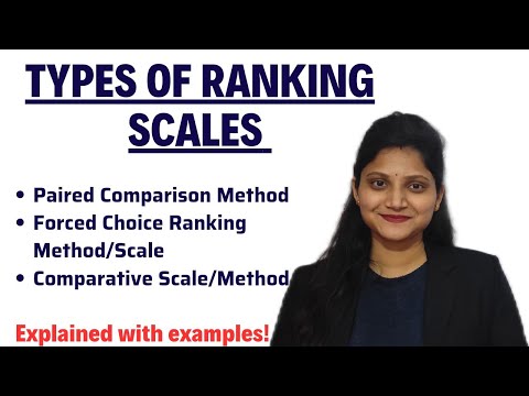 Video: Ano ang paired comparison scale?