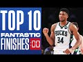 Giannis & The Bucks Are Too Clutch  | Top 10 WILD NBA ENDINGS Week 23 🔥🔥