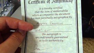 Homemade Certificate of Authenticity is Worthless - Autograph COA