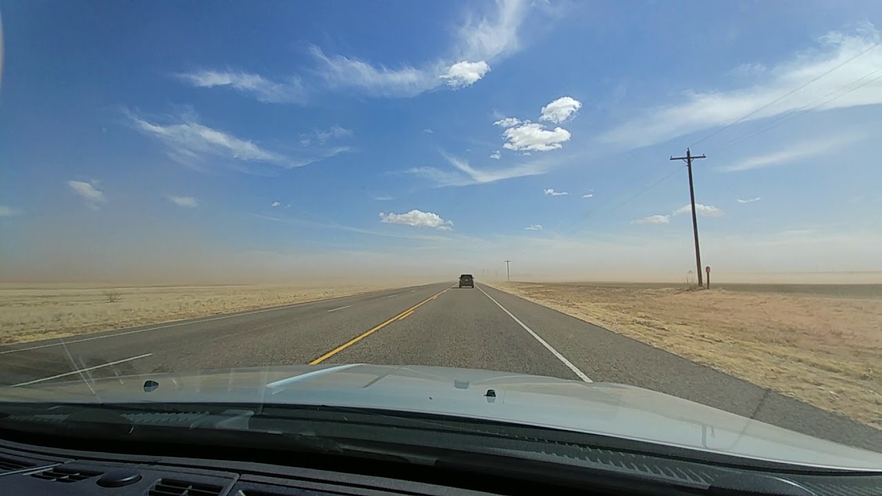 West Texas Dust Storm, Feb 2018 - YouTube
