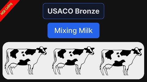 USACO Bronze: Mixing Milk | Python Program