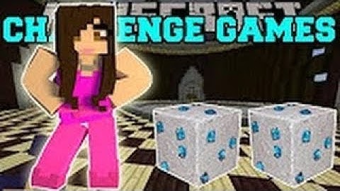 PopularMMOs Pat and Jen Minecraft GIRL CHALLENGE GAMES Lucky Block Mod Modded Mini Game Yo