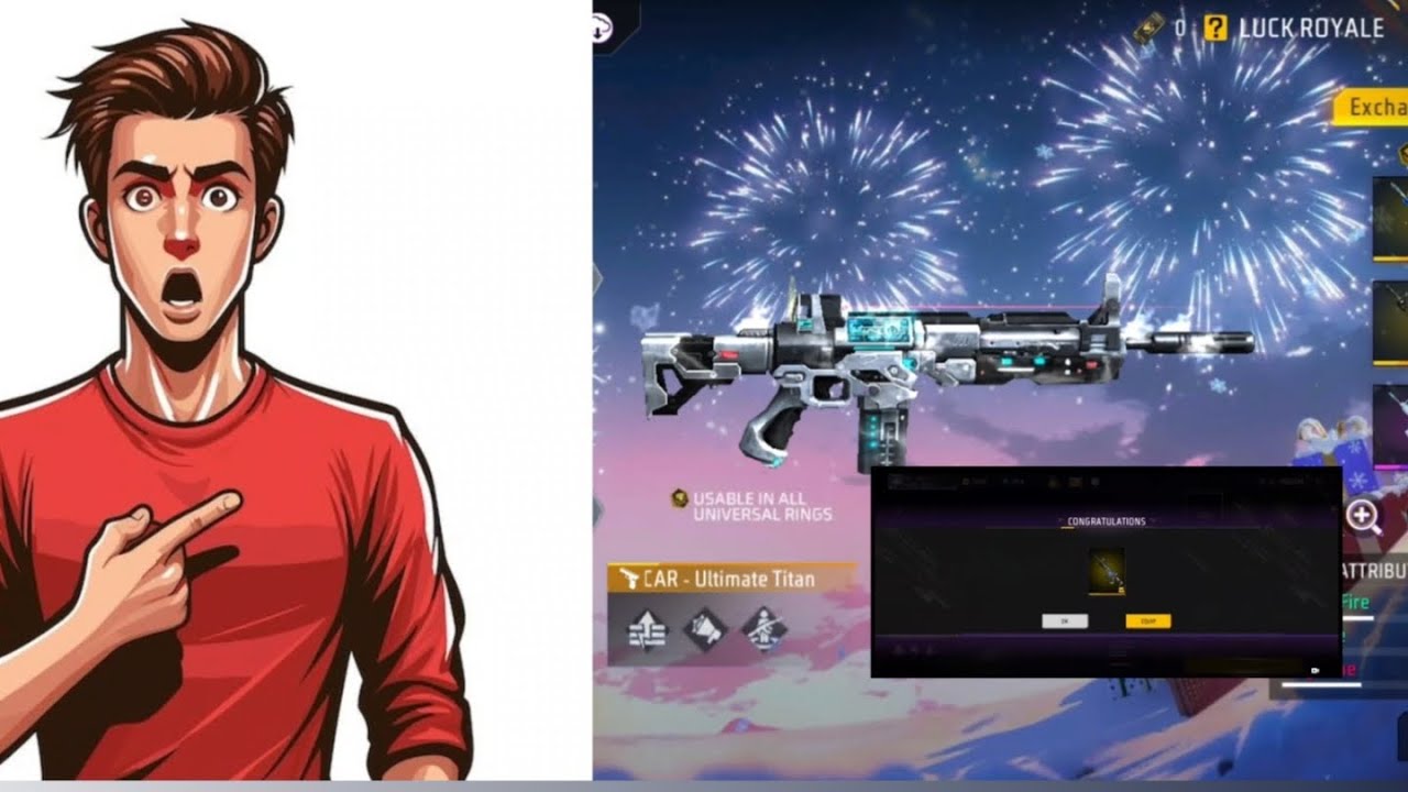 NEW TITANIUM SCAR SKIN 💥💥 1800 DIAMONDS 💎 🤑 