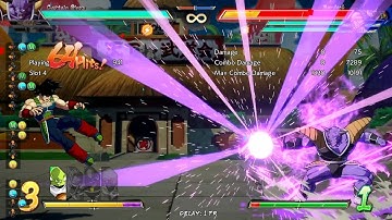 【DBFZ v1.23】 Ginyu with UI Goku A-assist two-character sparkless 100% combos (ギニュー·極意悟空 Aアシスト·十割コンボ)