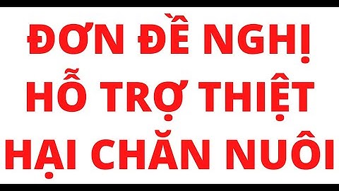 Mẫu đơn xin xác nhận hộ chăn nuôi