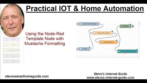 Using the Node-Red Template Node with Mustache Formatting