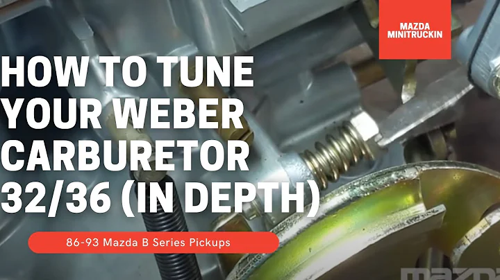 How To Tune Your Weber Carburetor 32/36 (in depth)