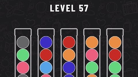 Ball Sort Puzzle Level 57 #ballsortpuzzle #ballsortpuzzlegameplay #puzzlegame #mobilegames