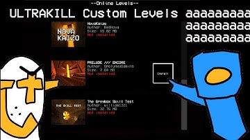 ULTRAKILL CUSTOM LEVELS WOOOOOOOOOO