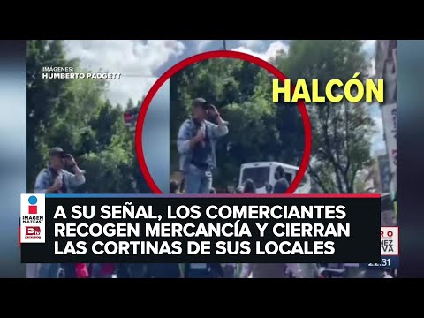Comerciantes usan 'Halcones' para evadir a autoridades en CDMX