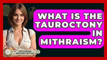 What Is The Tauroctony In Mithraism? - Exploring Ancient Myths