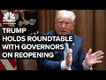 WATCH LIVE: Trump holds roundtable with governors on reopening small businesses ⁠— 6/18/2020