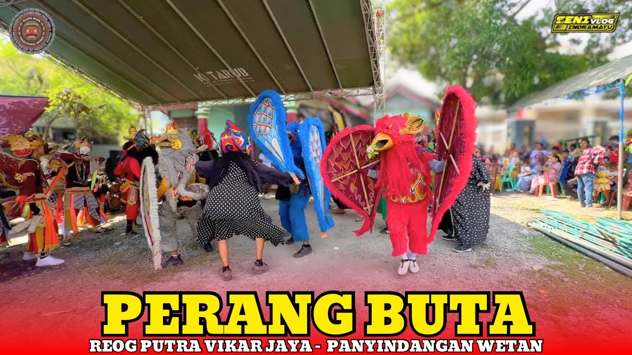Seni Reog Indramayu Reog Putra Vikar Jaya Show Desa Panyindangan Wetan Blok A Sindang Indramayu
