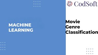 🎬 Movie Genre Classification | Task 1 | Machine Learning | Codsoft Internship | Source Code 🤖