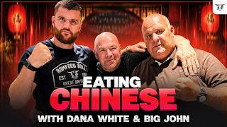 Dana White, Big John & Johnny Fisher Eat Chinese Takeout 🥡