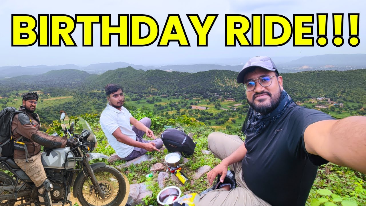 Epic Birthday Bike Ride | Royal Enfield Himalayan Adventure Ride Vlog 2025 