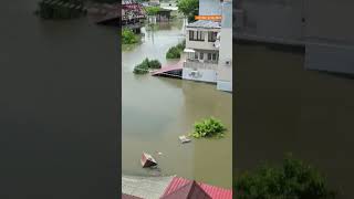 Херсон в воде: видео с дрона