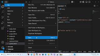 JavaScript Syntax