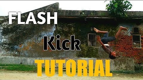 Roundoff Flash Kick Tutorial | Back flip kick | S.R FLIPS