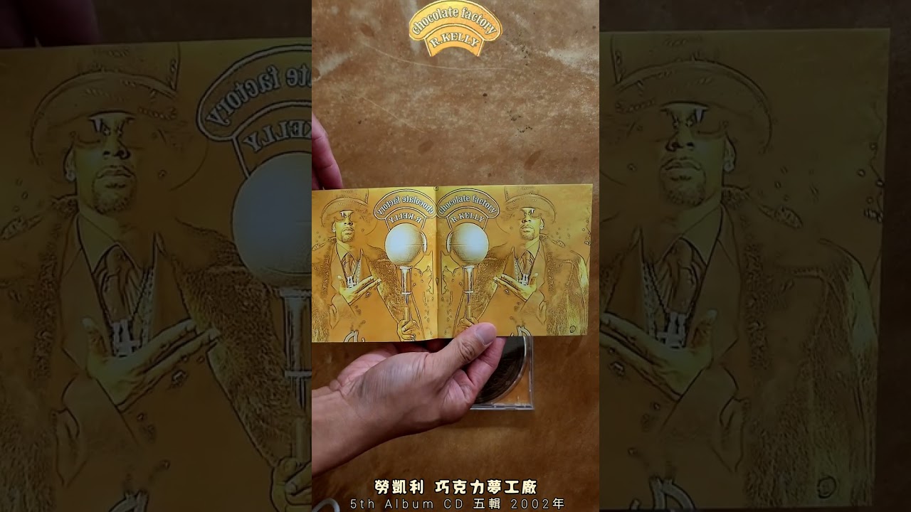 CD record unboxing: R. Kelly - 5th Album "Chocolate Factory" 2002年