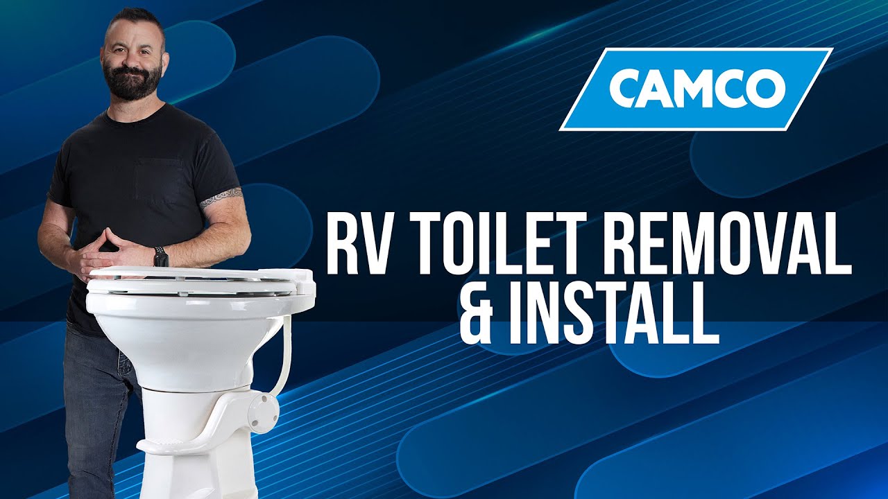 How to Remove and Install your RV Toilet! - YouTube