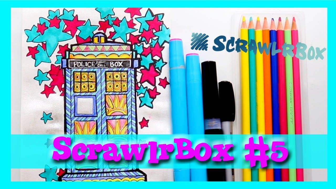 OPENING My ScrawlrBox #5 - @dramaticparrot