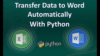 Automate process of copy paste from excel into word doc