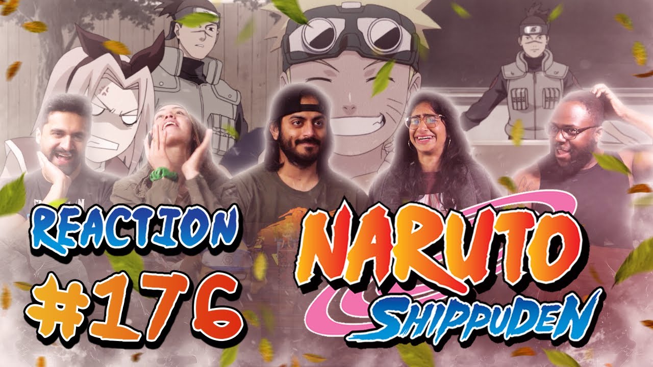 Download Naruto Shippuden - Episode 176 - Rookie Instructor Iruka -  Group Reaction