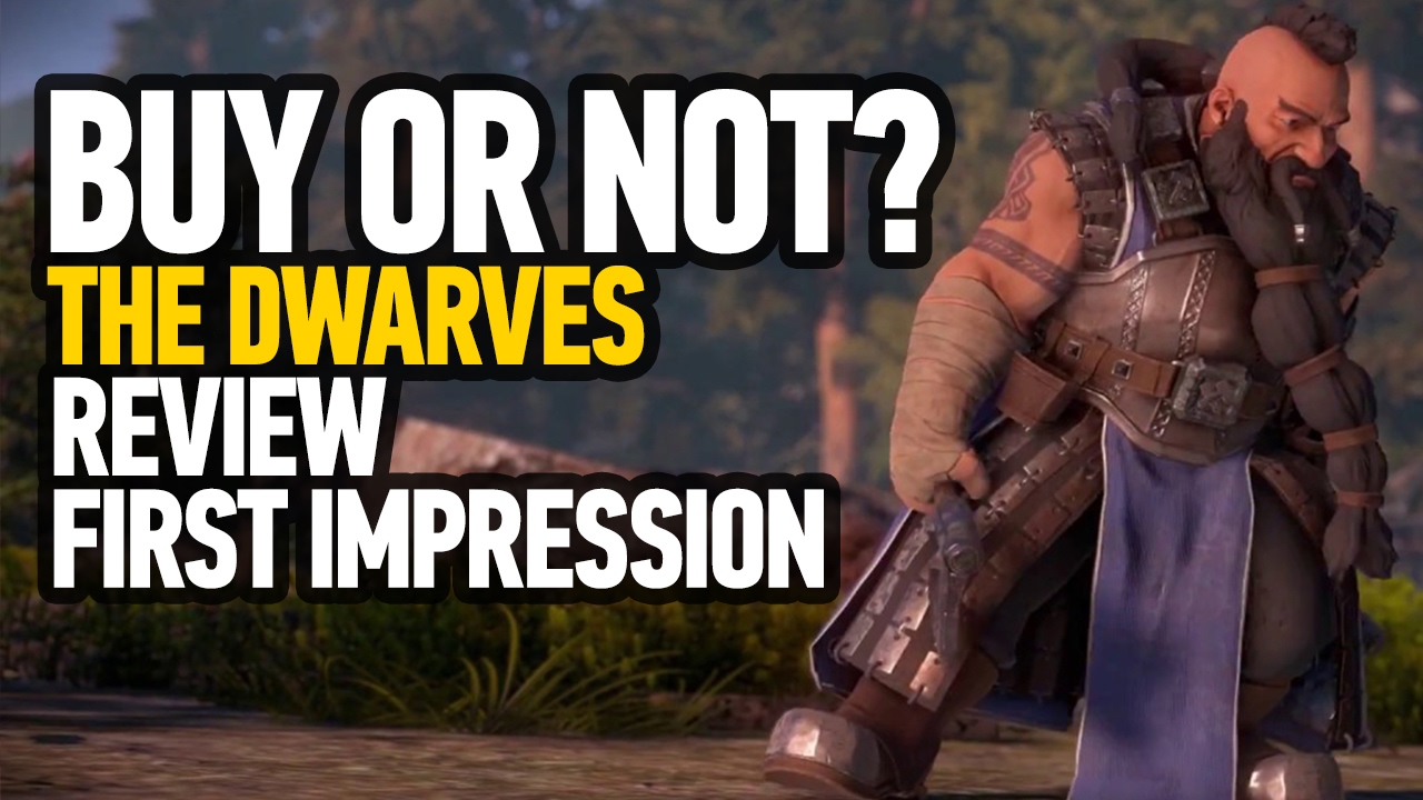 The Dwarves Review PS4 - First Impression (Performance Analysis - Or Not) - YouTube