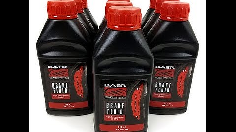 What You Need To Know About Brake Fluids for Open Track and Racing