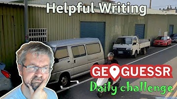 Geoguessr Daily Challenge - No Move June Challenge - Helpful Writing