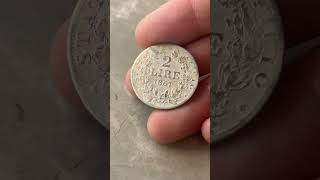 Amazing Pope Pius Silver 2 Lira Coin From The Vatican Overview