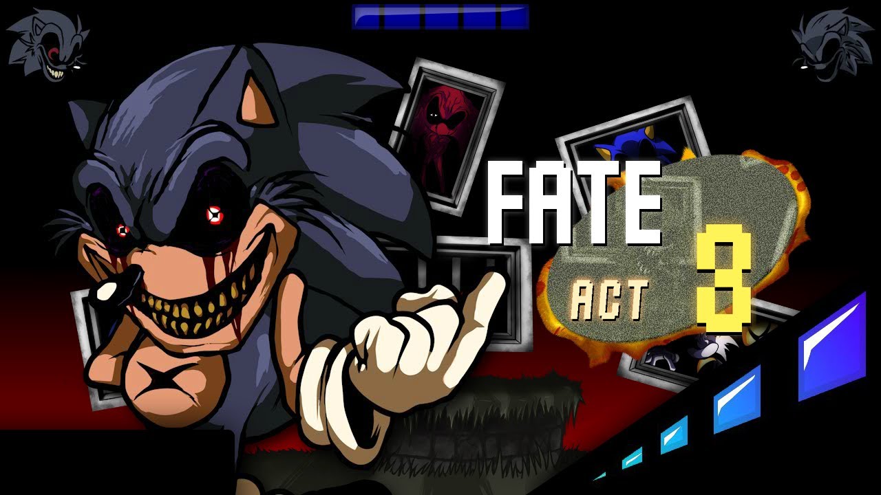 Restoration of Sonic.exe "Fate" (RoSe Mix) OST Credits @annigram