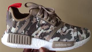 Quick Look At The Camo NMD R1 Olive Green YouTube