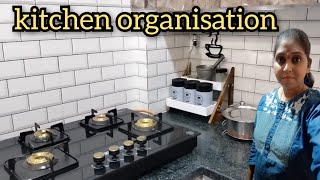 kitchen organisation Kitchen Sink with Integrated Waterfall gas stove