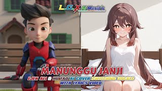 Ejen Ali & Hu Tao - Manunggu Janji [Ai Cover Switching Vocals With Lyrics]