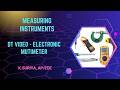 DT Video - Electronic Multimeter | Measuring Instruments | SNS Institutions