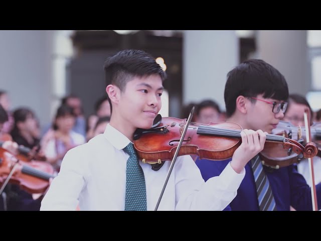 香港青少年管弦樂團 (MYO) 2016 Flash Mob @ Hong Kong International Airport [Official]