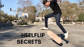 How to Heelflip on a skateboard ( How get better heel flips)