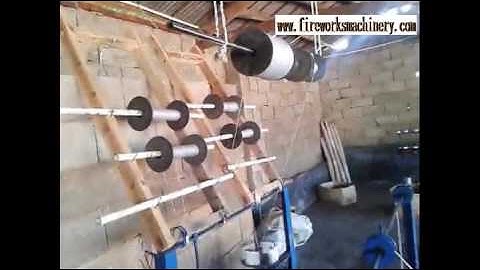 fuse making machine, fireworks machine