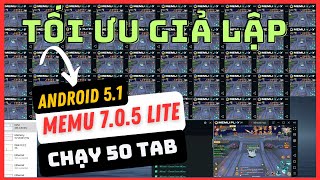 Tối ưu giả lập chạy nhiều tab game Tân Thiên Long mobile với MEmu Player 7.0.5 Lite Androi 5.1 screenshot 4