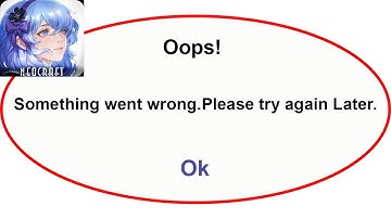 Fix Guardians of Cloudia App Oops Something Went Wrong Error | Fix GOC  went wrong error | PSA 24