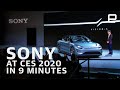 Sony at CES 2020 in 9 minutes