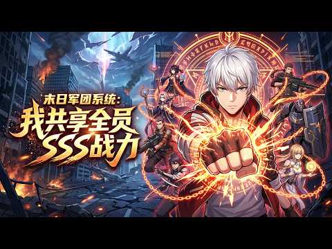 【爽漫】【Eng Sub】《末日軍團系統：我共享全員SSS戰力》飛機撞樓的生死瞬間，他選擇一拳硬剛卻隕落異界，重生後攜系統與強者同盟，在群英環繞中逆襲崛起踏上救世之路。 #逆襲 #熱血 #anime