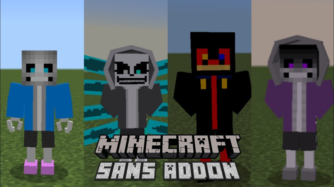 New! Sans morph V4 // Mod Minecraft 1.20.15+ 