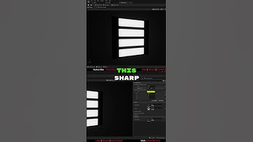 Creating Sharp Edges in UE5 UI Design #shorts