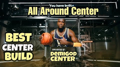 THE MOST ALL AROUND DEMIGOD CENTER BUILD - NBA 2K20