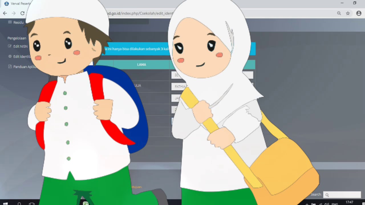 Verval PD | Validasi Data Siswa 